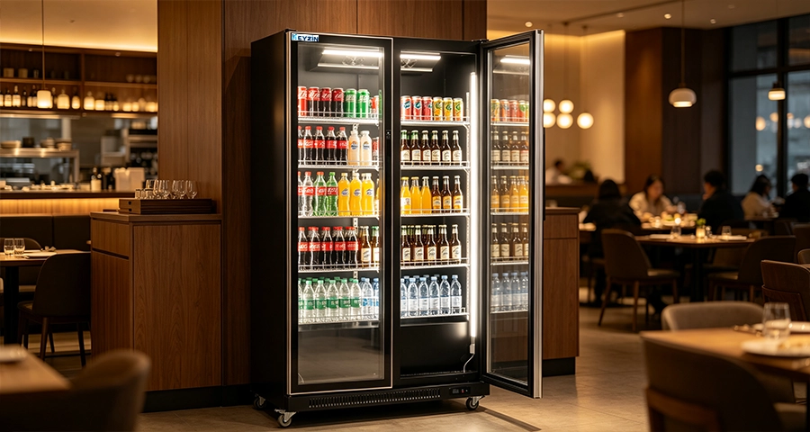 Glass door condensation impact on retail sales
